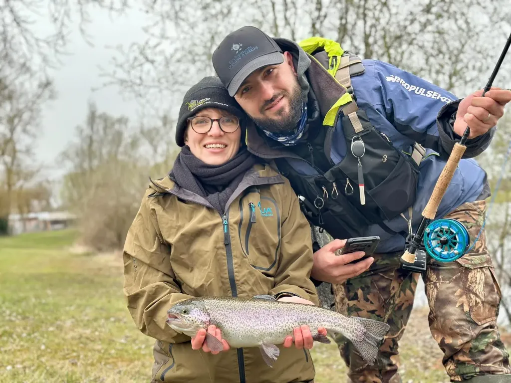 Guidage pêche à la mouche en réservoir